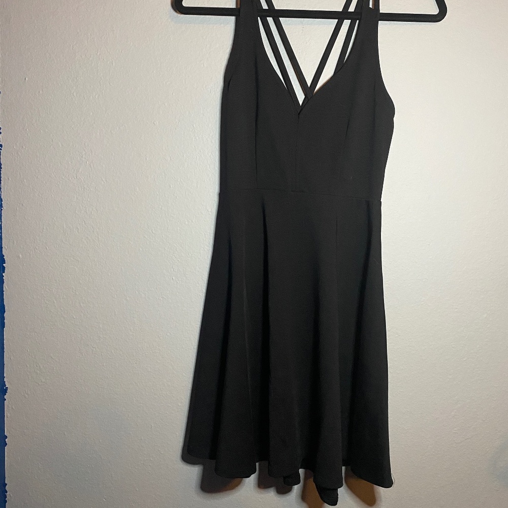 Black Strappy Dress